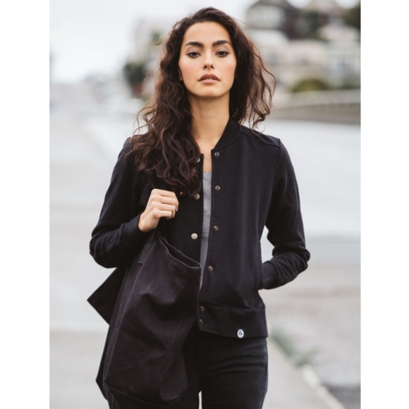 American Giant Baseball Jacket Womens 